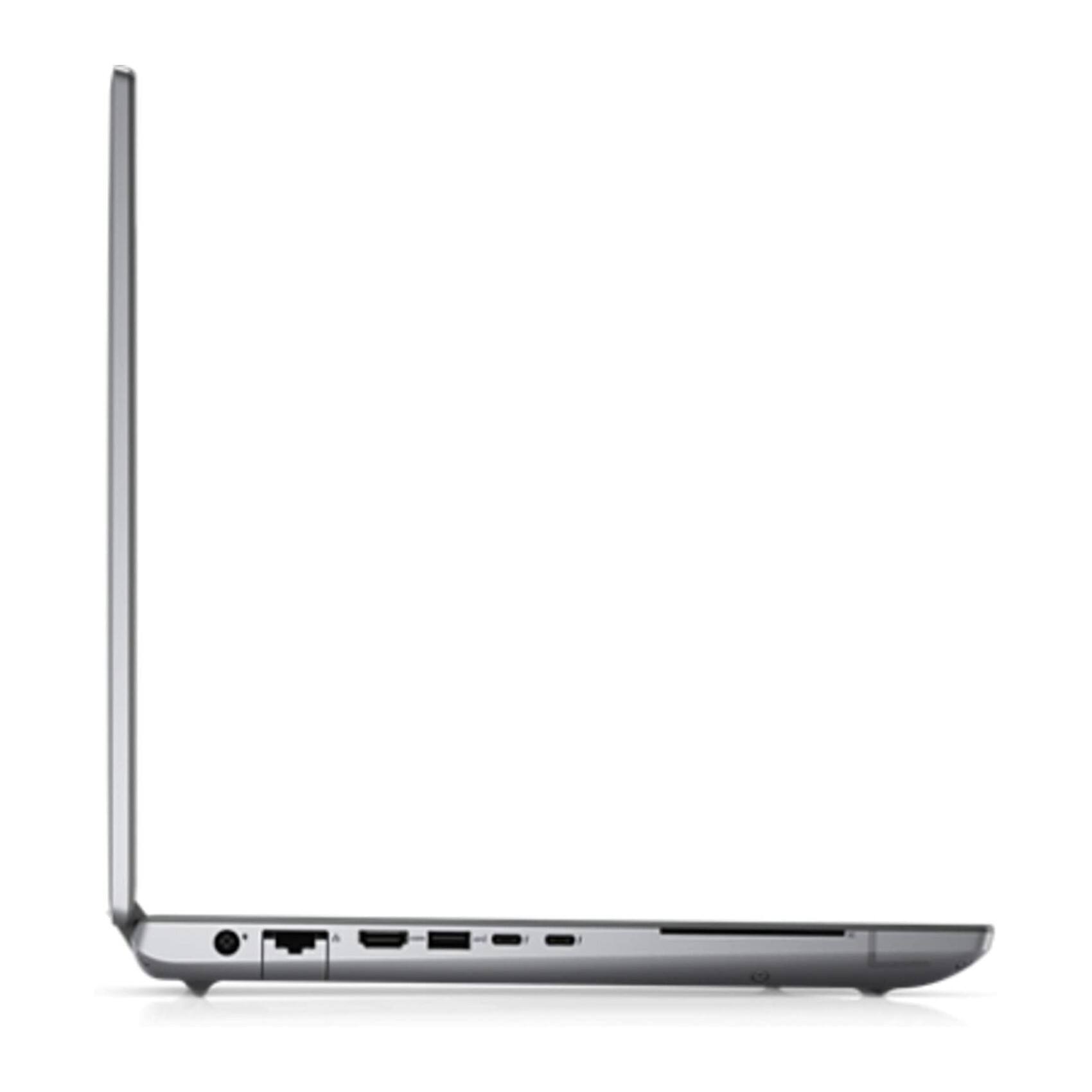 Left. Dell - Dell Precision 7770 Core i7-12850HX 2.1GHz, 64GB, 2TB NVMe, 17.3" FHD, Win 11 Pro 64-bit, Nvidia RTX A1000 4GB - Dark Gray.
