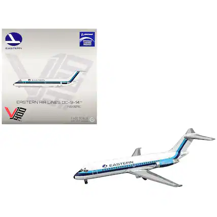 BOEING
OFFICIALLY LICENSED PRODUCT
EASTERN
EASTERN
resot
0
EASTERN AIR LINES DC-9-14 N8901E 1:400 SCALE DIECAST MODEL
EASTERN
Whisperjet
