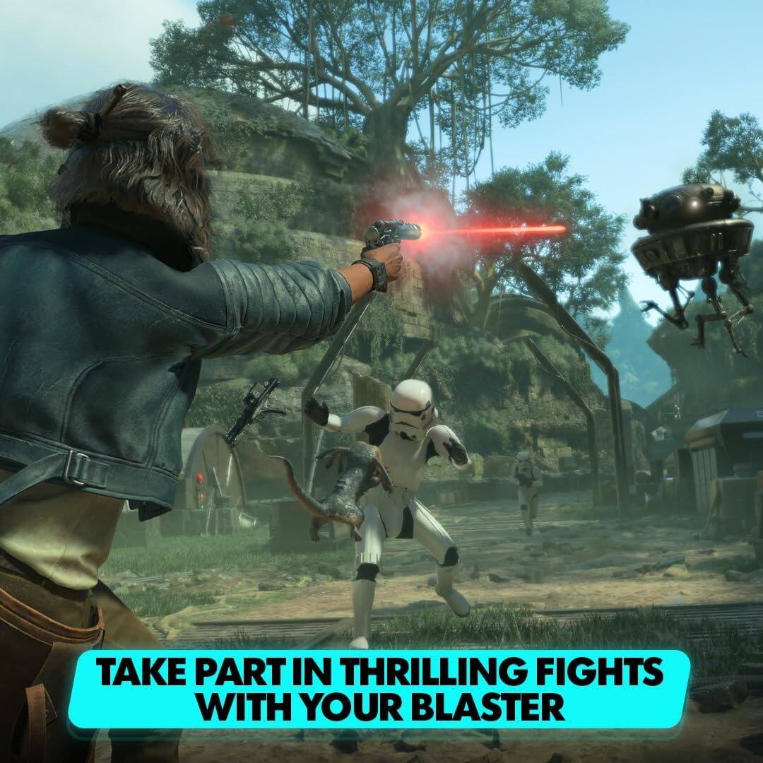 TAKE PART IN THRILLING FIGHTS WITH YOUR BLASTER