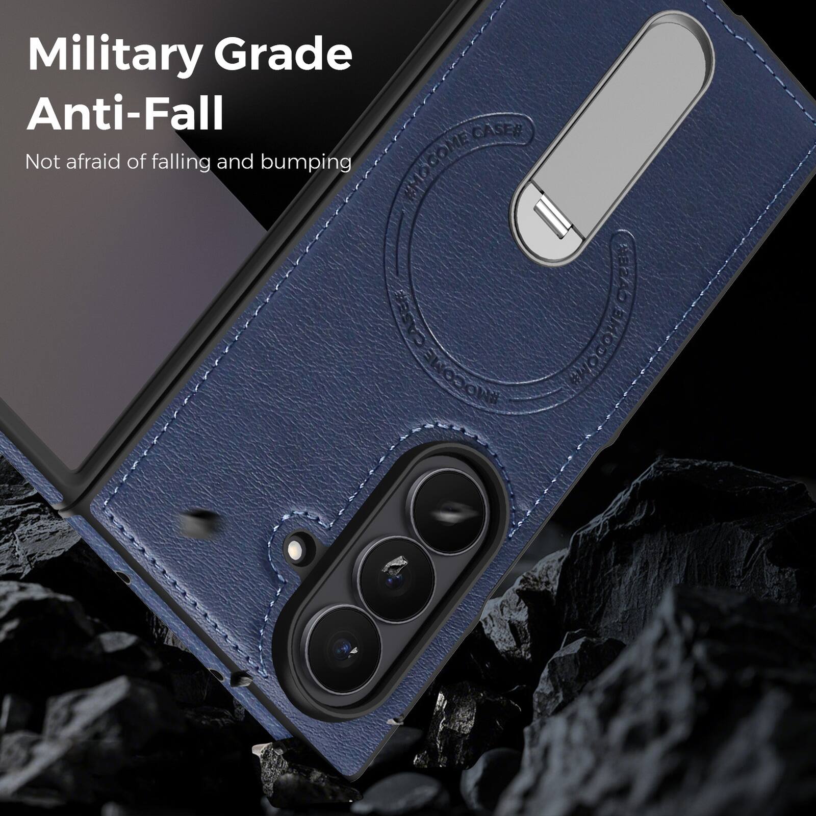 Military Grade Anti-Fall  
Not afraid of falling and bumping  

CASE#  
MOCOME CASE#  
HOCOW 246  
WOCOWE BMO