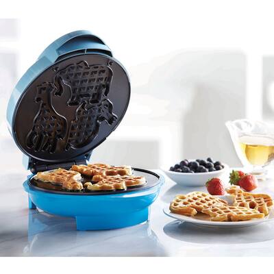 Brentwood Animal Shaped Waffle Maker Blue 31086537M - Best Buy