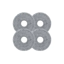 Roborock - 4-Pack Robotic Vacuum Cleaner Parts-Anti-bacterial Rotating Mop For Saros Z70,Saros 20X, Qrevo 2 Prolite
