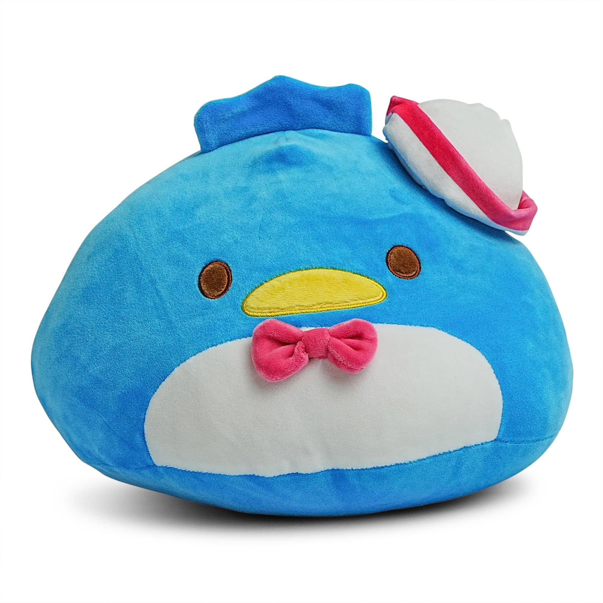 Front. Hello Kitty - Sanrio Hello Kitty and Friends 10 Inch Dumpling Plush | Tuxedo Sam - Blue.