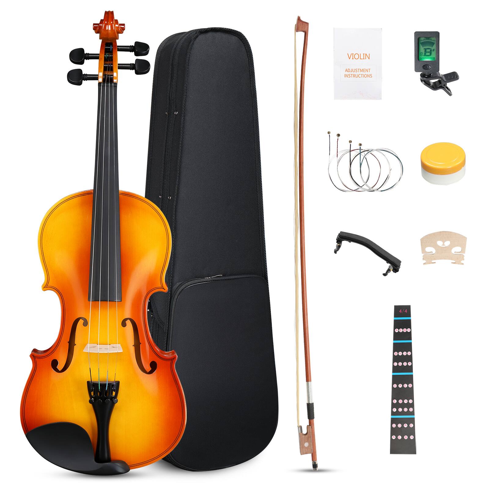VIOLIN  
8  
ADJUSTMENT INSTRUCTIONS  
4/4