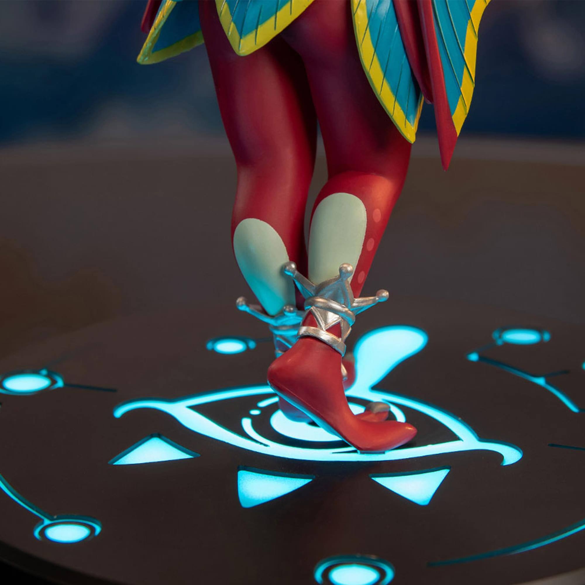 Alt View 5. First 4 Figures - Legend of Zelda Breath Of The Wild Mipha 8 Inch PVC Statue (Collector's Edition) - Multi-Colored.