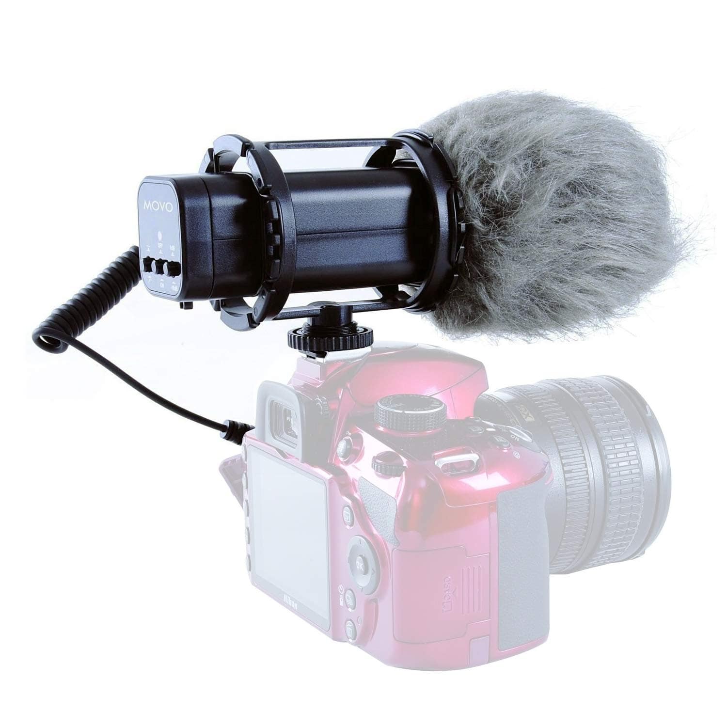 MOVO - VXR300 X/Y Stereo Condenser Video Microphone Compatible with DSLR Cameras & Camcorders