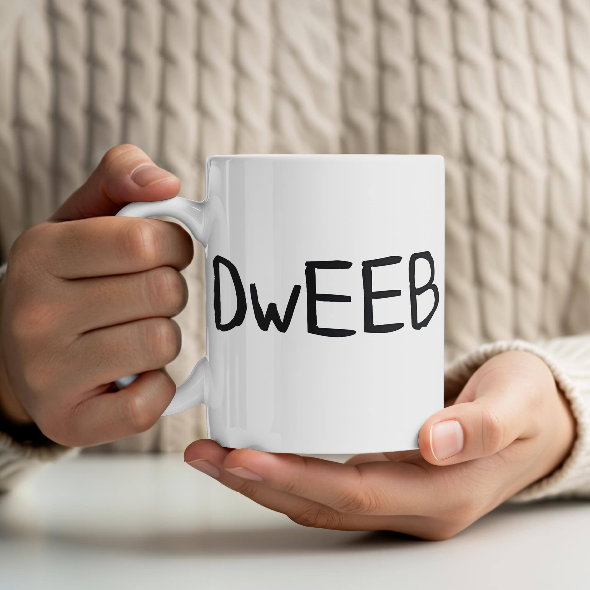 Alt View 10. Just Funky - Adventure Time DWEEB 20oz Coffee Mug - White.