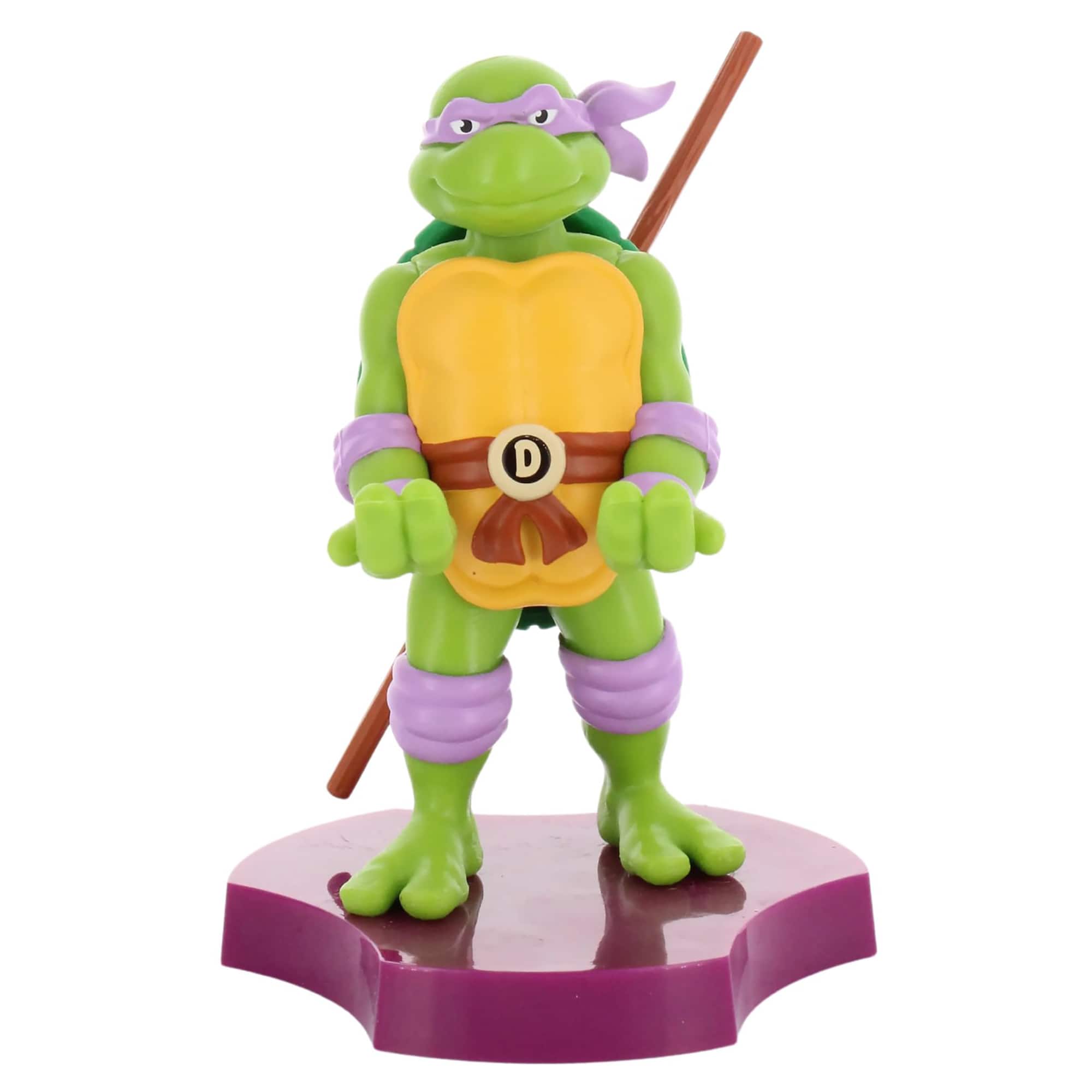 Front. Cable Guys by Exquisite Gaming - Cable Guys: TMNT - Donatello Earbud & Phone Holder.