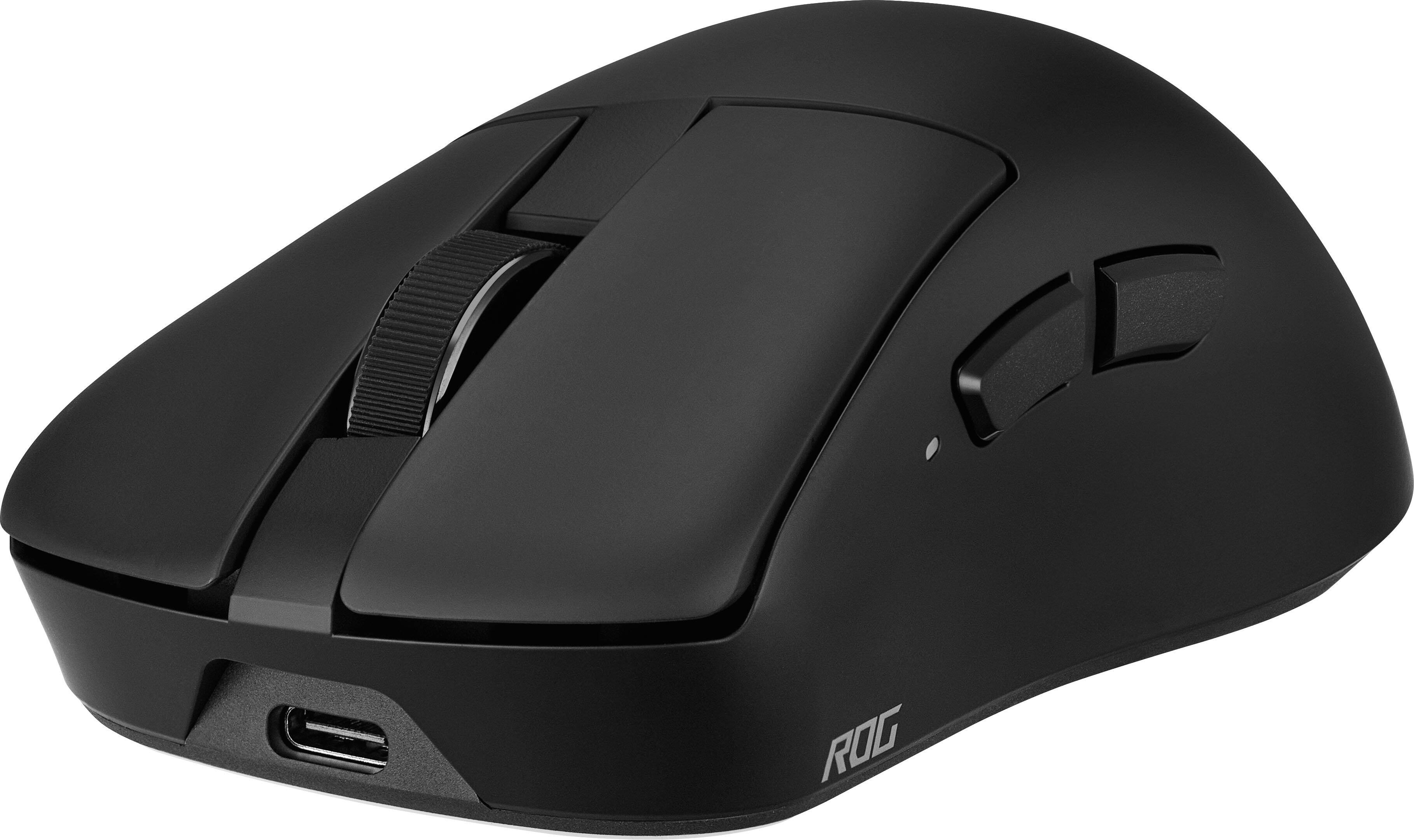 Alt View 12. ASUS - ROG Gladius IV Ultralight Optical Gaming Mouse with ROG SpeedNova Wireless Technology and Customizable Weight Tuning - Black.