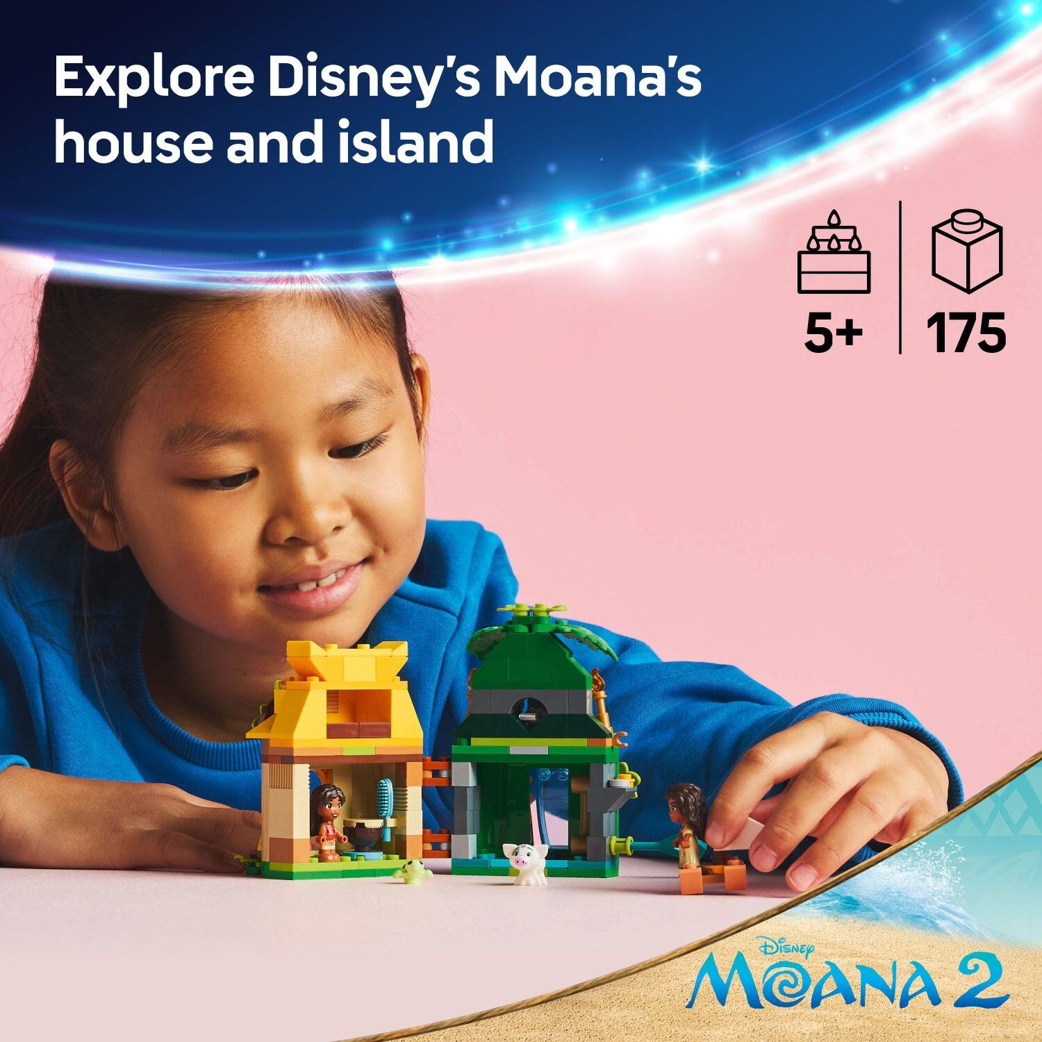 Explore Disney's Moana's house and island. 5+ 175 Disney Moana 2.