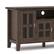 Alt View 5. Simpli Home - Artisan SOLID WOOD 72 inch Wide Transitional TV Media Stand in Farmhouse Brown For TVs up to 80 inches - Farmhouse Brown.