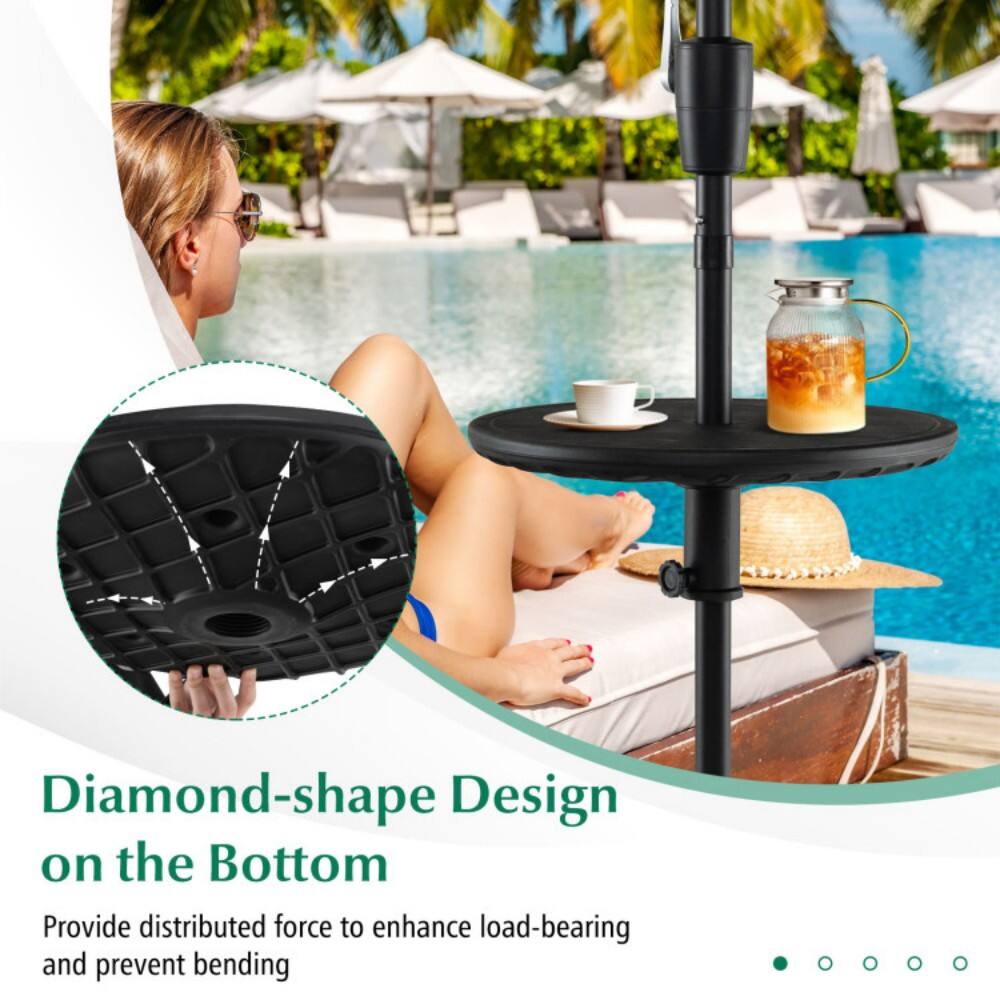 Diamond-shape Design on the Bottom  
Provide distributed force to enhance load-bearing and prevent bending