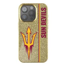 Keyscaper - NCAA - Arizona State Sun Devils iPhone Bling Case - 14 - Gold
