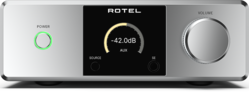 Rotel - DX-5 25W 2-Ch Integrated Amplifier - Silver - Front_Zoom