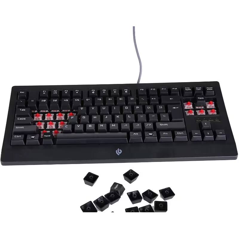 F1 F2 F3 F4 F5 F6 F7 F8 F9 F10 F11 F12
1 2 3 4 5 6 7 8 9 0 - =
Tab Q W E R T Y U I O P [ ] \
Shift A S D F G H J K L ; '
Ctrl Z X C V B N M , . /
Caps Fn Alt