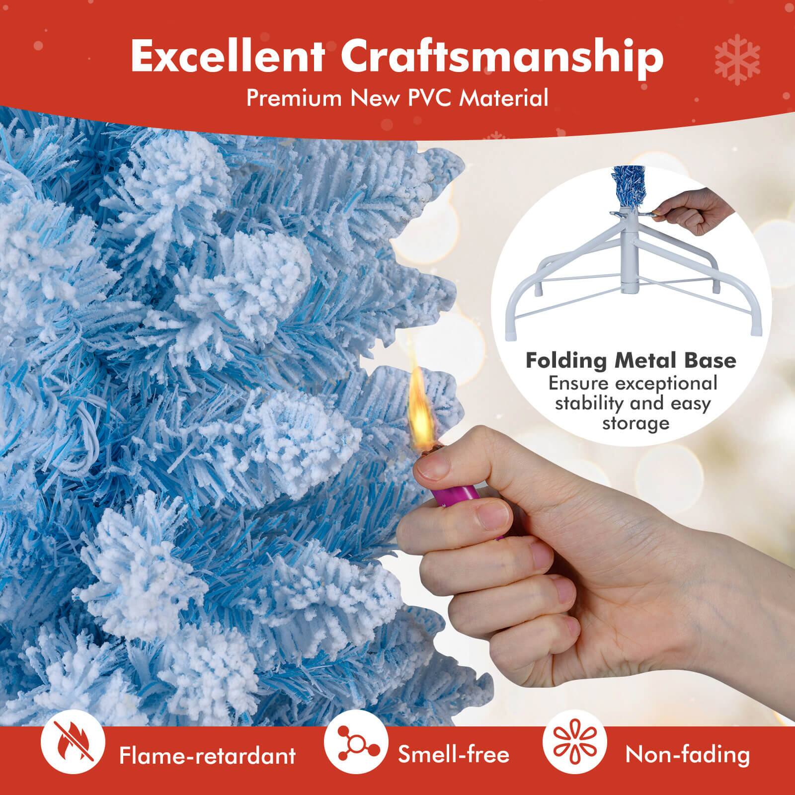 Excellent Craftsmanship  
Premium New PVC Material  

Folding Metal Base  
Ensure exceptional stability and easy storage  

Flame-retardant  
Smell-free  
Non-fading