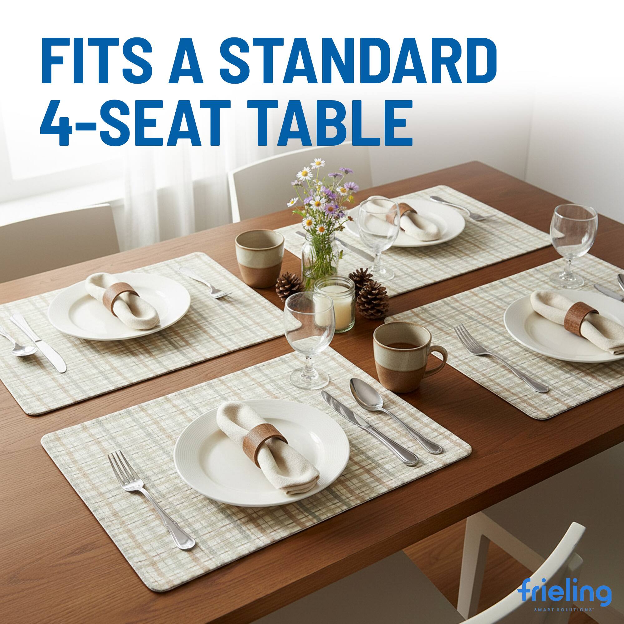 FITS A STANDARD 4-SEAT TABLE  
frieling  
SMART SOLUTIONS