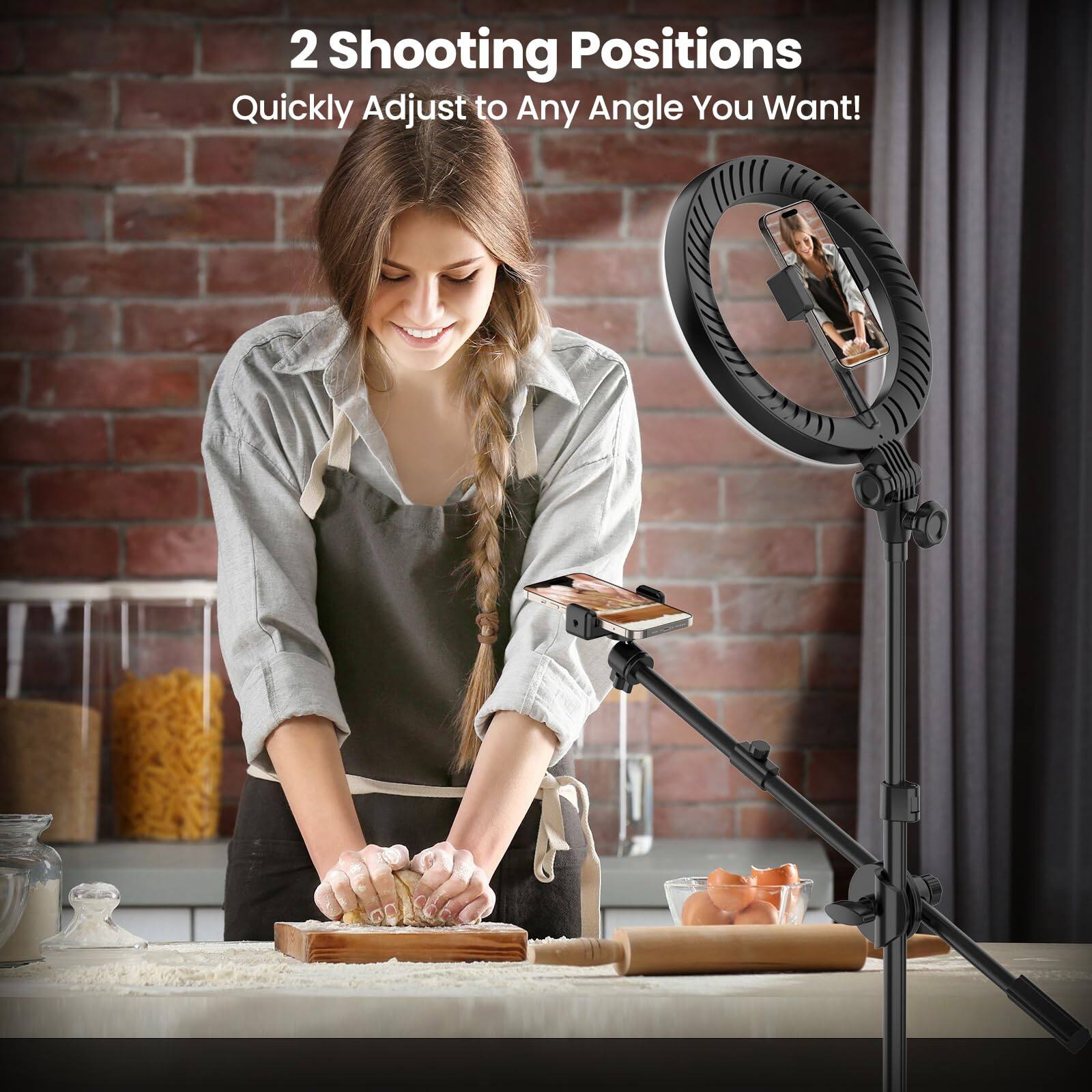 2 Shooting Positions  
Quickly Adjust to Any Angle You Want!