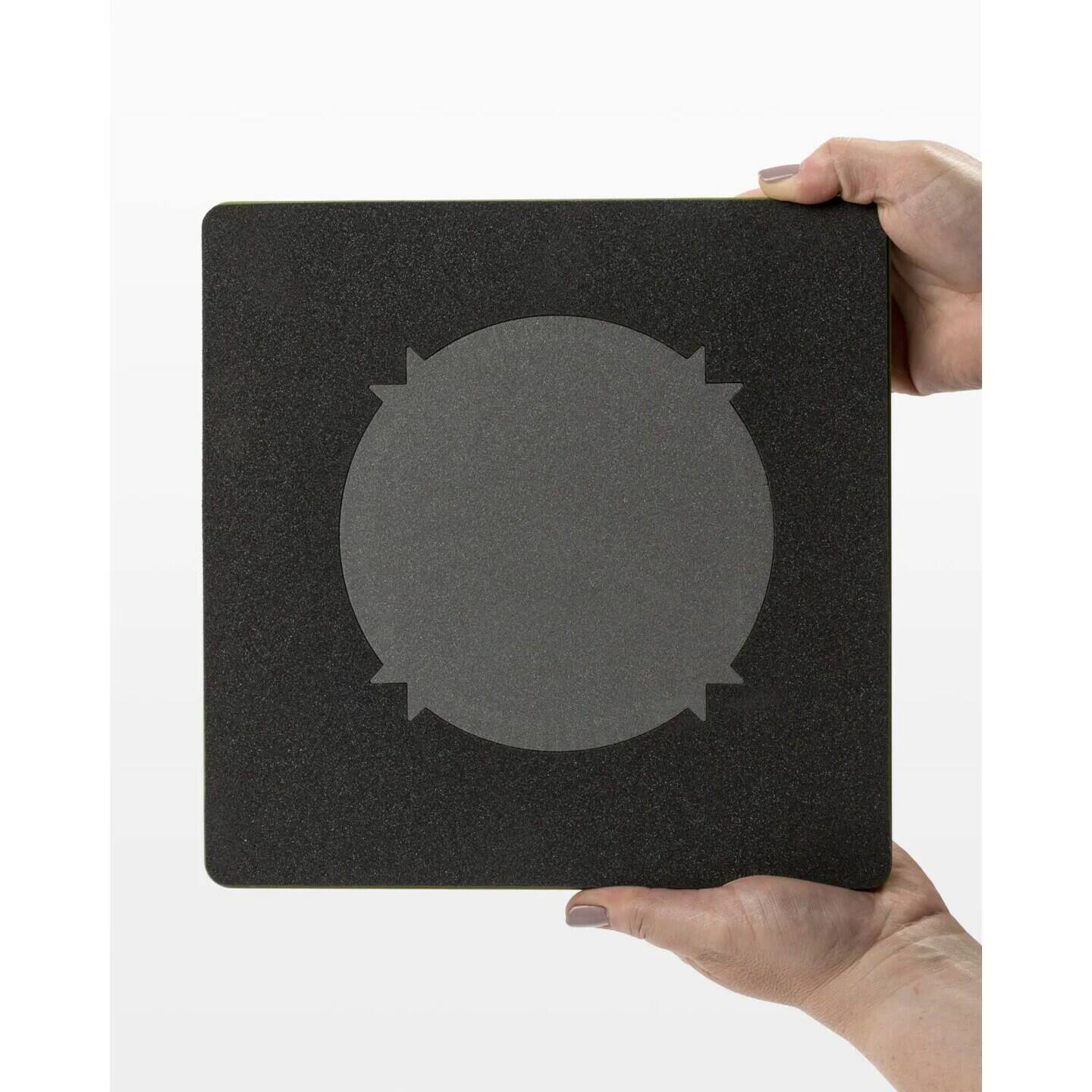 Alt View 1. AccuQuilt - Fabric Cutting Dies, 6.5-Inch, Rag Circle By Heather Banks - Multicolor.