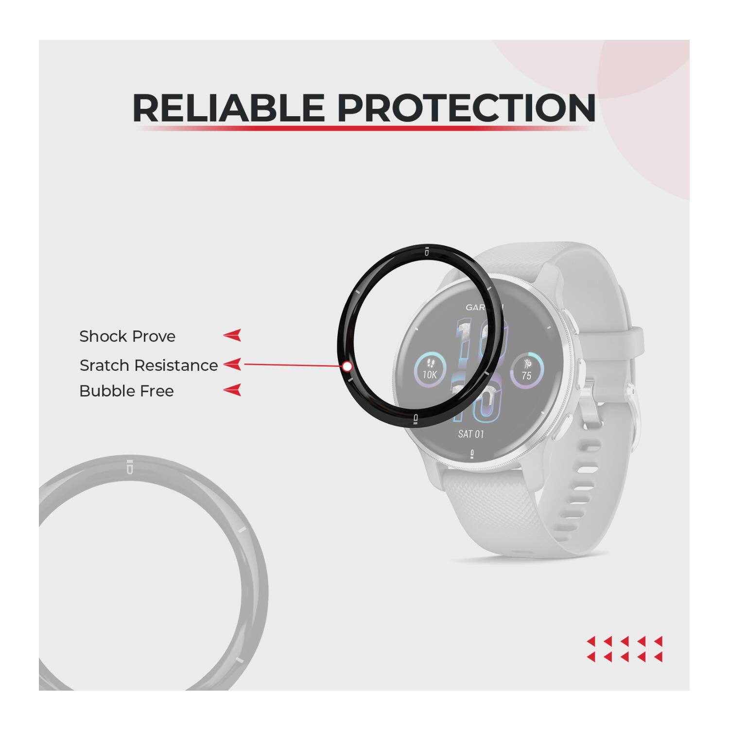 RELIABLE PROTECTION

- Shock Proof
- Scratch Resistance
- Bubble Free