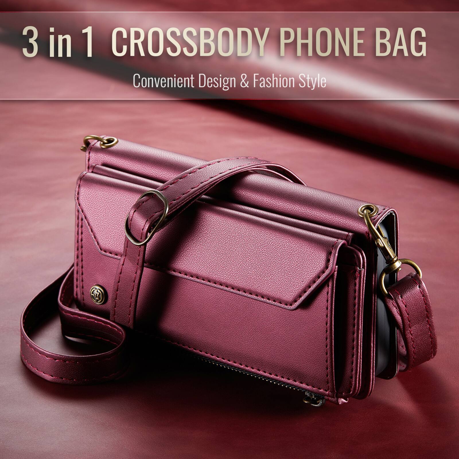 3 in 1 CROSSBODY PHONE BAG  
Convenient Design & Fashion Style