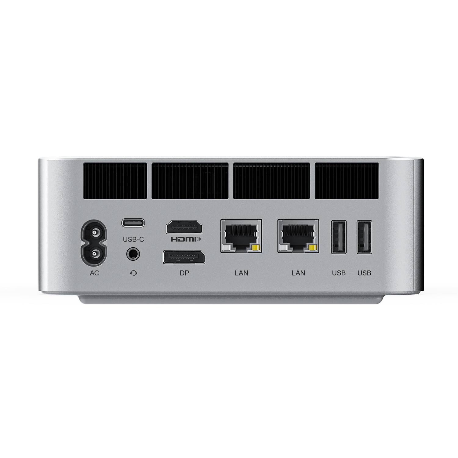 8 AC USB-C HDMI DP LAN LAN USB USB