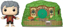 Funko - POP! Town: Lord of the Rings - Bilbo & Bag End - Collectibles - Multicolor