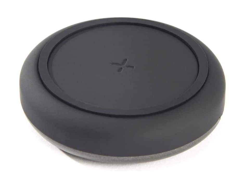 TYLT - Medallion Portable Wireless Charging Pad | Compact Wireless Charger | Connects To Laptops And Power Banks - Color: - Black