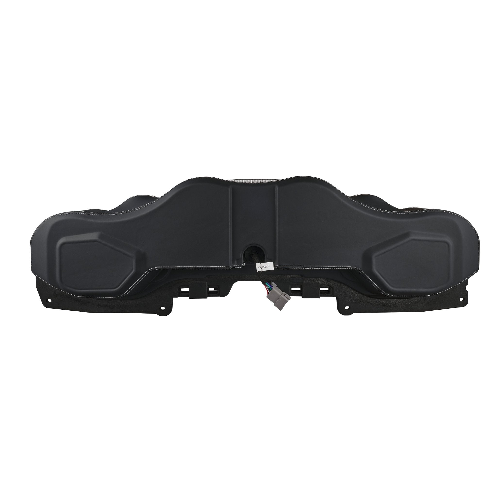Alt View 5. DS18 Audio - 8” Loaded Overhead Soundbar with 4 Speakers, 4 Tweeters and Digital LED Badge for Jeep JL/JLU and JT – Black Leather.
