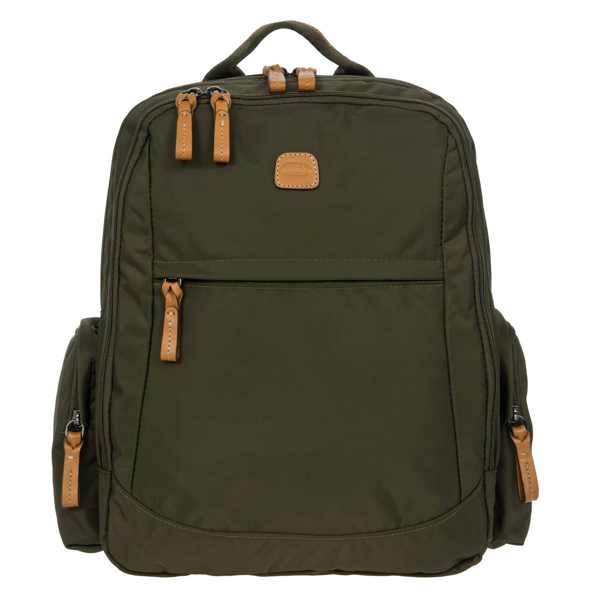Front. Bric's - Bric's X-travel Nomad Backpack - Olive.