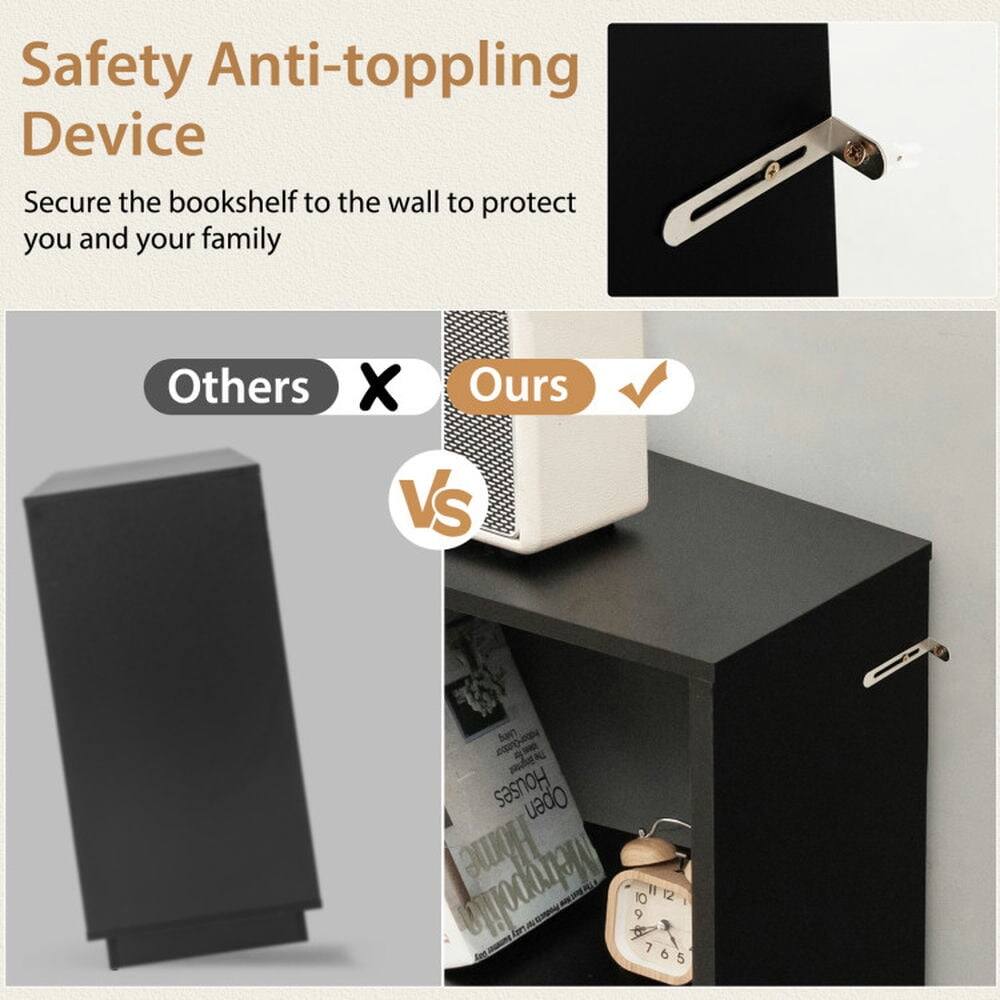 Safety Anti-toppling Device  
Secure the bookshelf to the wall to protect you and your family  

Others X  
Ours ✓  

VS  

Tu s Houses Open Metropolita Home PE T 10 T2 1 9 - Fan 7 Eo 6 5