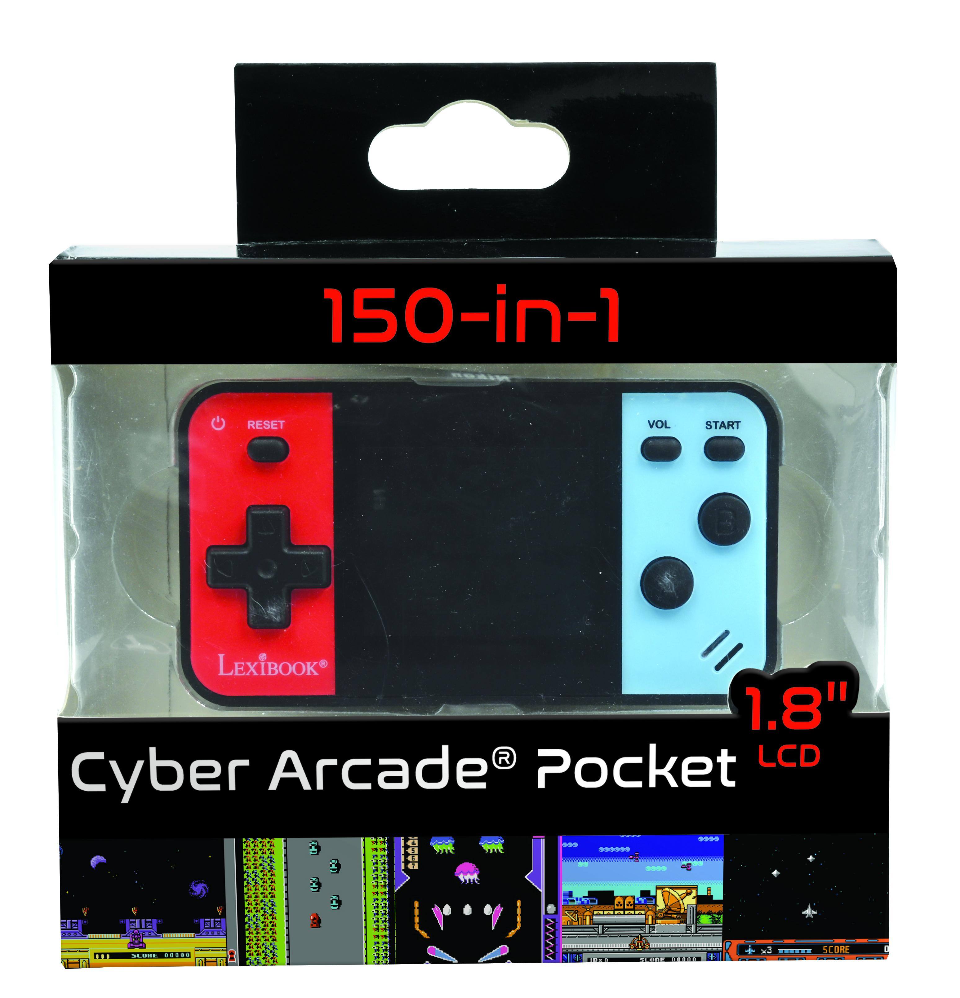 150-in-1  
Lexibook  
1.8" Cyber Arcade Pocket LCD