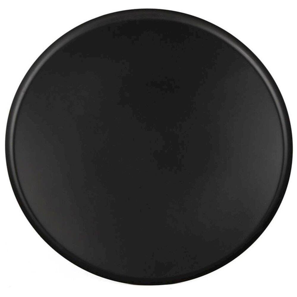 Left. Safavieh - Home Orson Black and Gold Round Coffee Table - Black.