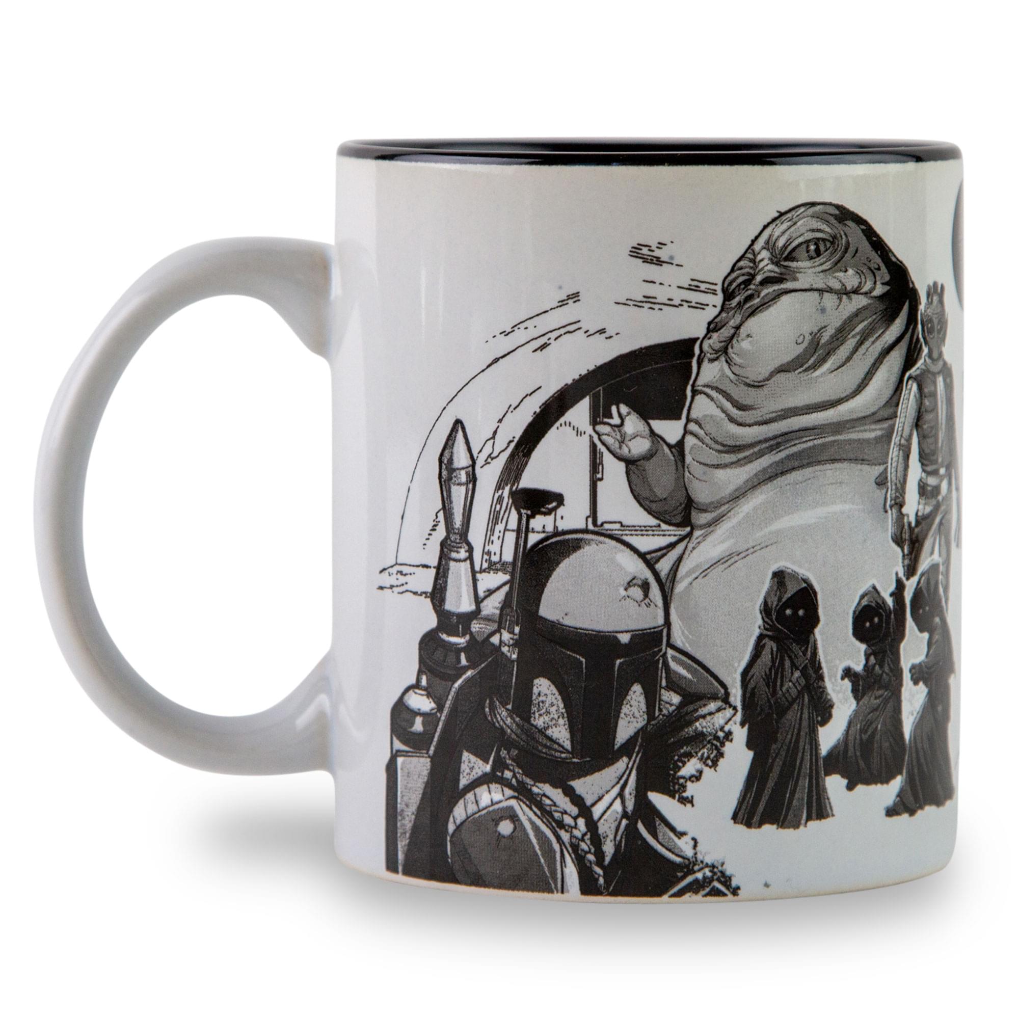 Alt View 10. Star Wars - Star Wars Original Trilogy Collage Ceramic Mug | Holds 20 Ounces - White.
