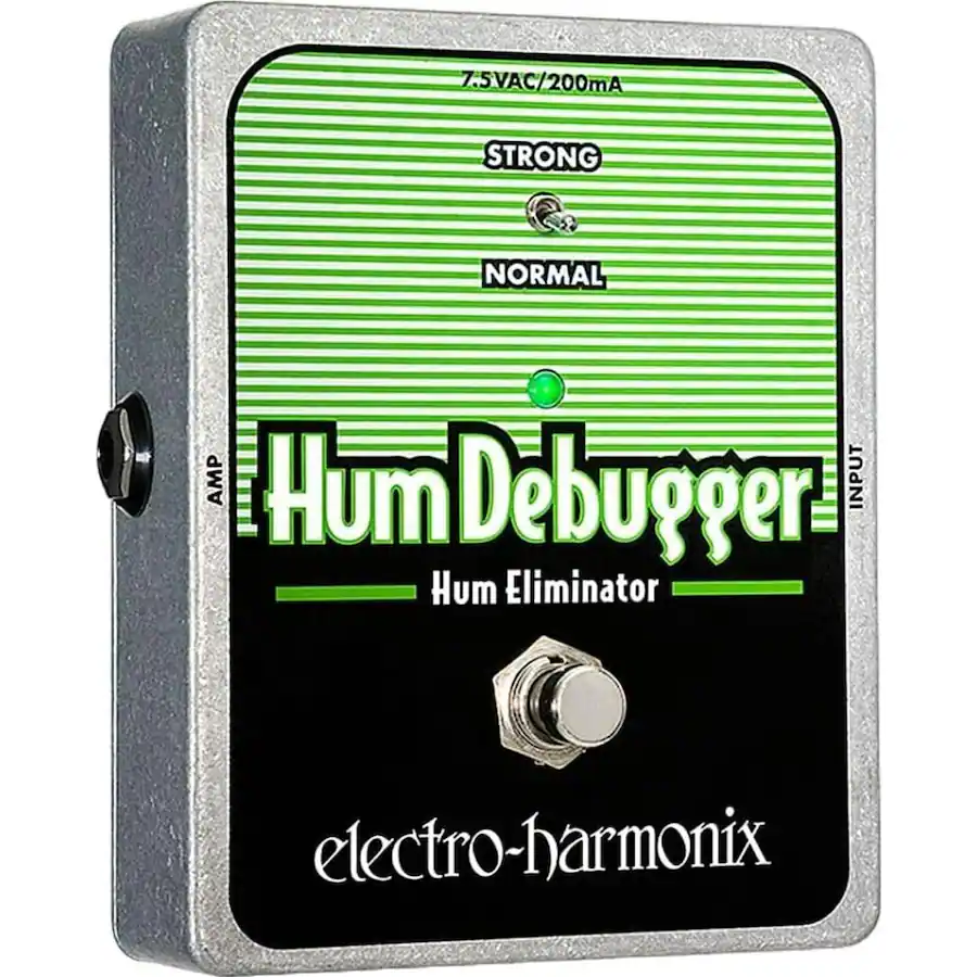 B Hum 2 Harmonix Hum Debugger Hum Eliminator Pedal HUMDEBUGGER Green ...