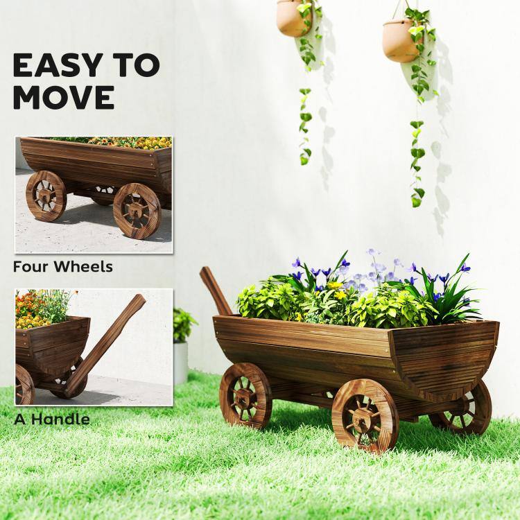 EASY TO MOVE

Four Wheels

A Handle