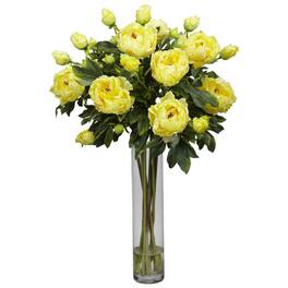 BreeBe - Large Peony w/Cylinder - Yellow