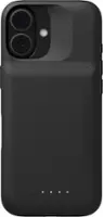 mophie - Juice Pack for iPhone 16 - Black - Front_Zoom