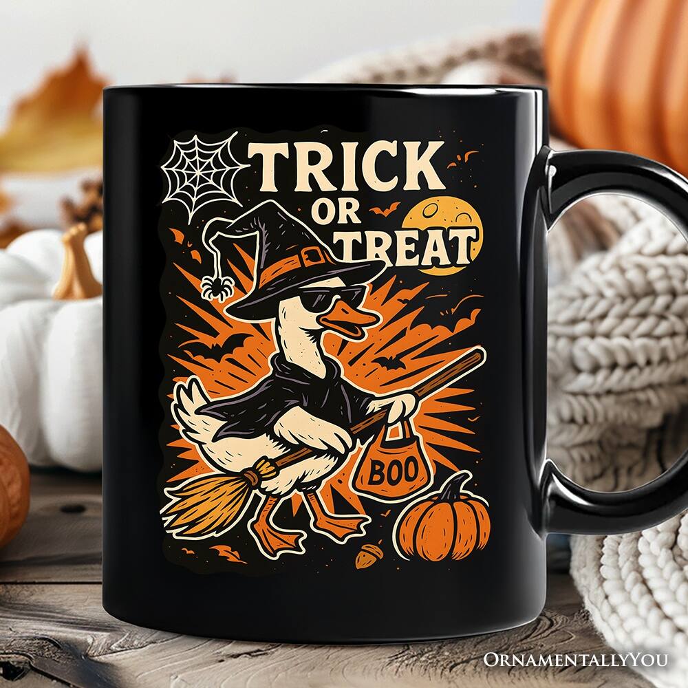 TRICK OR TREAT BOO ORNAMENTALLY YOU