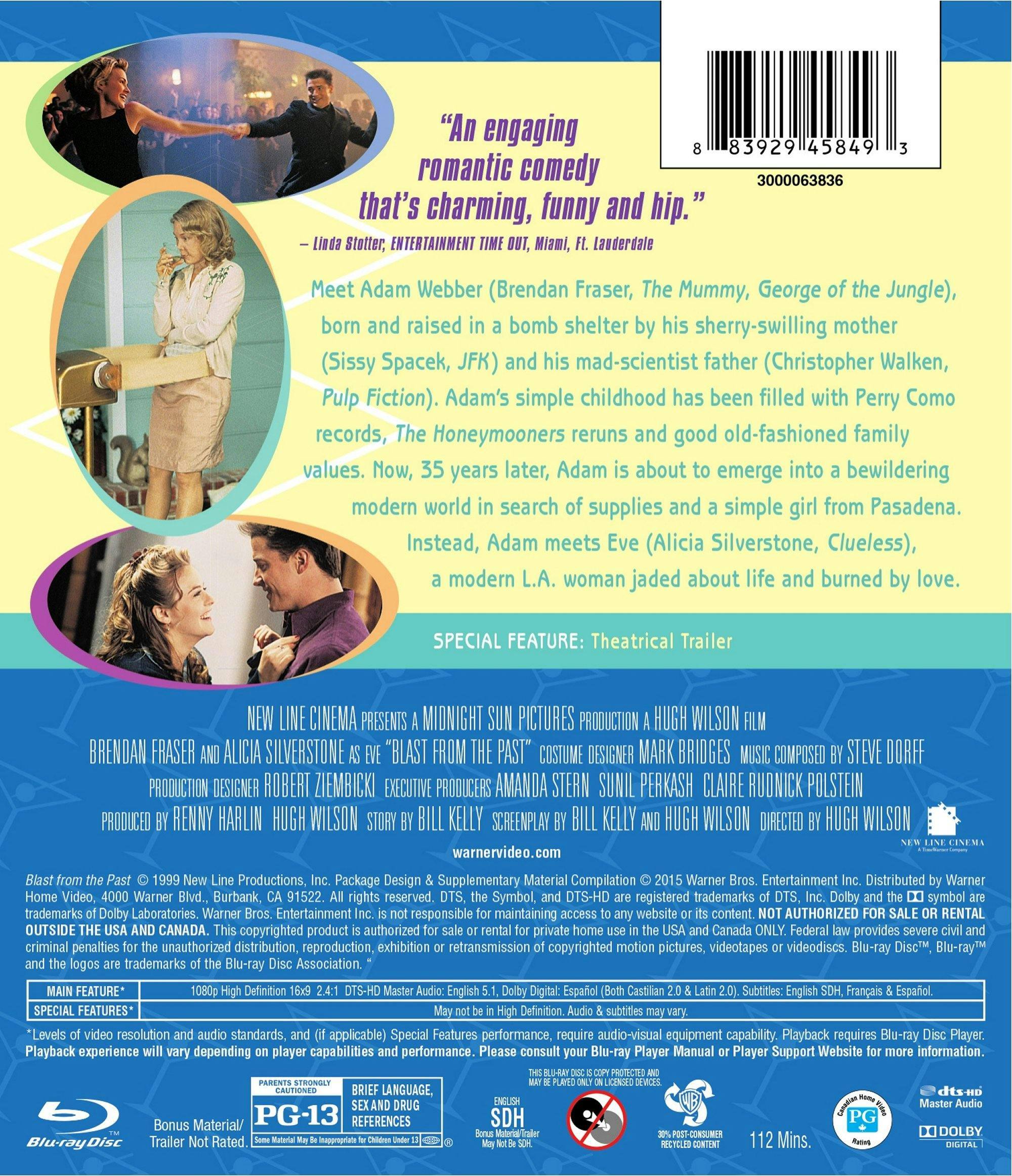 Back. Blast from the Past   - BLU-RAY.