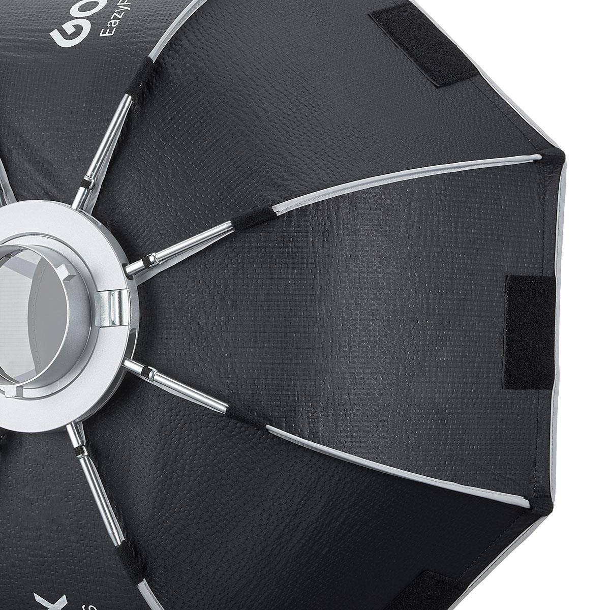 Alt View 7. Godox - Godox EazyFlow Foldable Bowens Mount Beauty Dish 25.6" (Black & White).