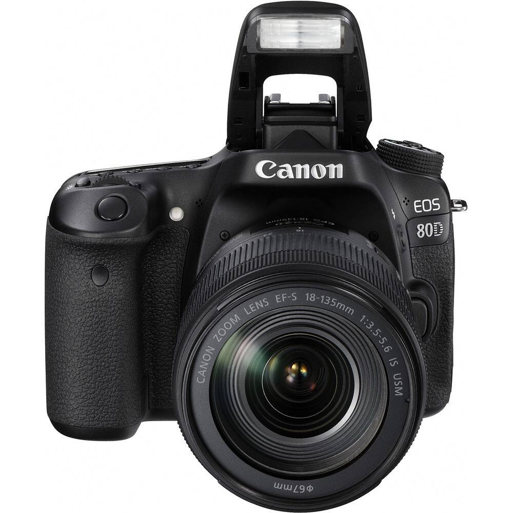 Canon EOS 80D EF-S 18-135mm Lens Zoom 1:3.5-5.6 IS USM 67mm
