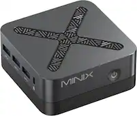 MINIX - Z95 Mini Desktop PC, Intel N95, 16 GB RAM, 512GB SSD - Black - Front_Zoom