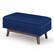 Angle. Simpli Home - Owen Small Rectangular Storage Ottoman - Blue.