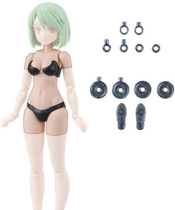 Front. Bandai - Bandai Hobby - 30 Minute Sisters - Option Body Parts: Type S06, Color B Model Kit - COLLECTIBLES - Multicolor.