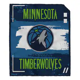 Pegasus - Minnesota Timberwolves 60" x 70" Distressed Brush Two-Sided Ultra Cozy Blanket - Multicolor