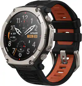 Amazfit - T-Rex Ultra 2 Smartwatch 51mm Silicone - Black - Black - (2026)