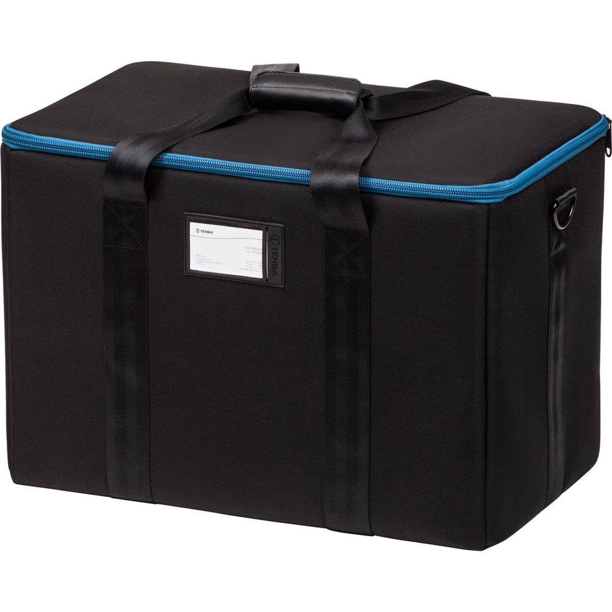 Front. Tenba - Tenba Car Case CCV45, Large Format 4x5 Camera Fitted Case, Black.