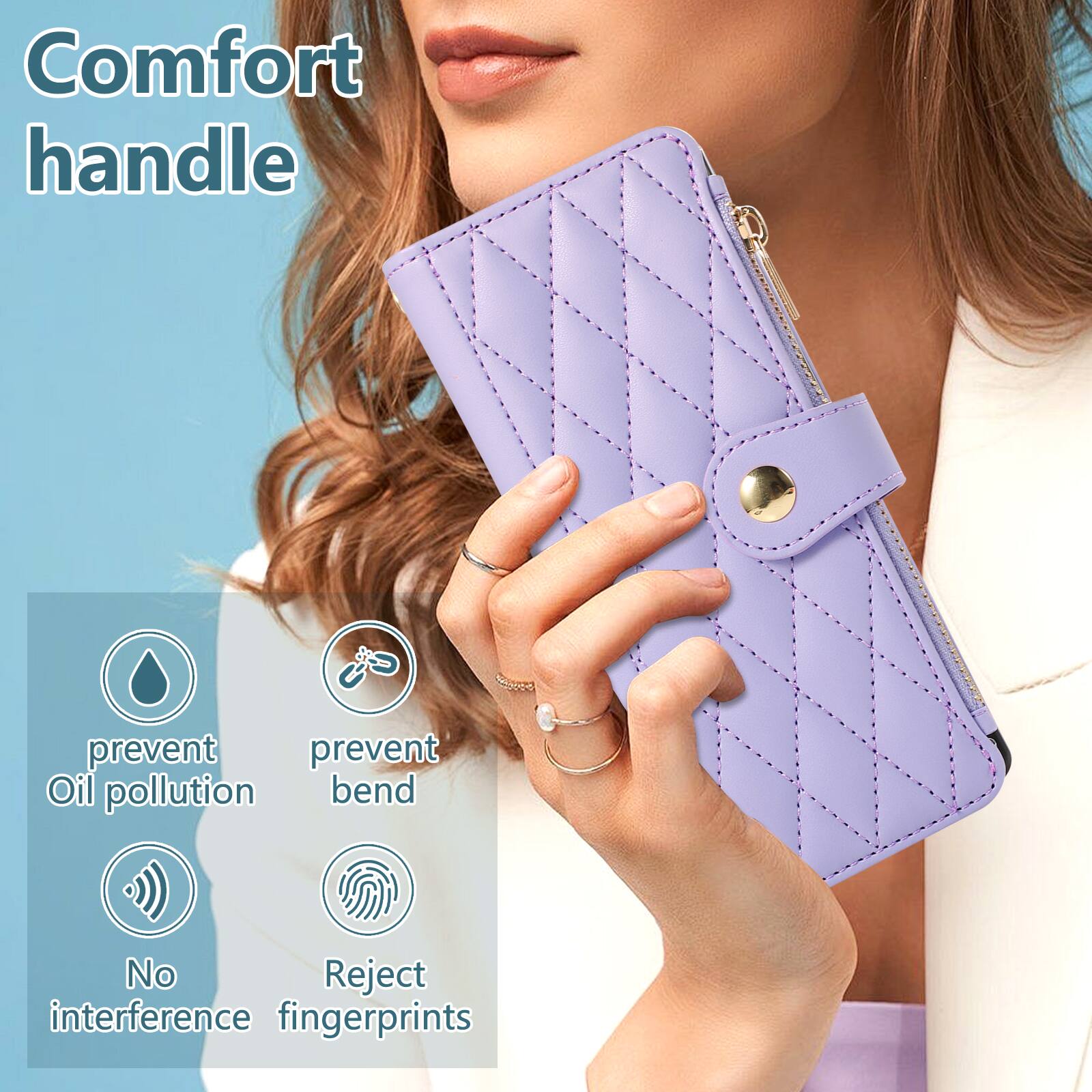 Comfort handle  
- prevent Oil pollution  
- prevent bend  
- No interference  
- Reject fingerprints