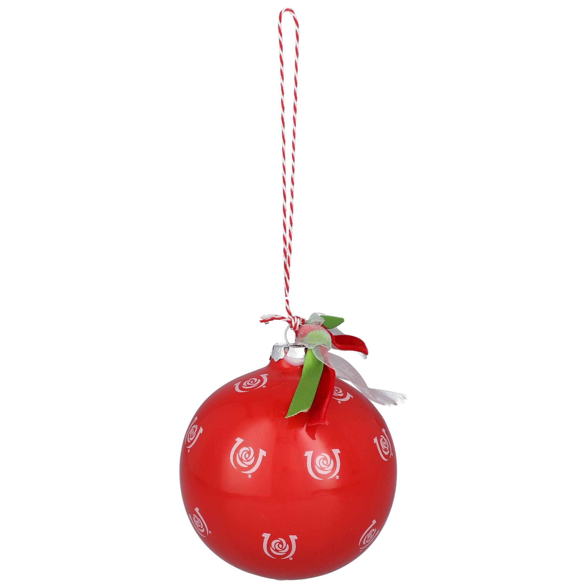 Alt View 1. Magnolia Lane - Kentucky Derby Kentucky State of Mind Ornament - Red.